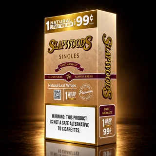 Slapwoods Cigar Wraps 5pk Sweet Aromatic