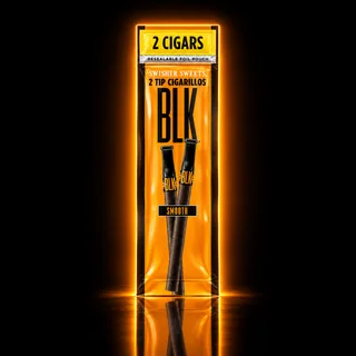 Swisher Sweets BLK Tip Cigarillos Cocoa