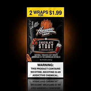 Little Havana Leaf Wraps Chocolate Stout