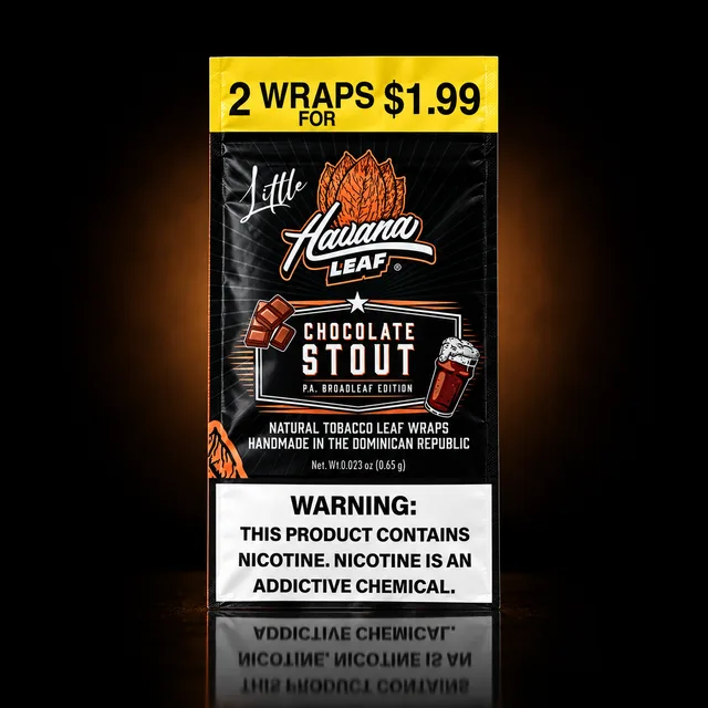 Little Havana Leaf Wraps Chocolate Stout
