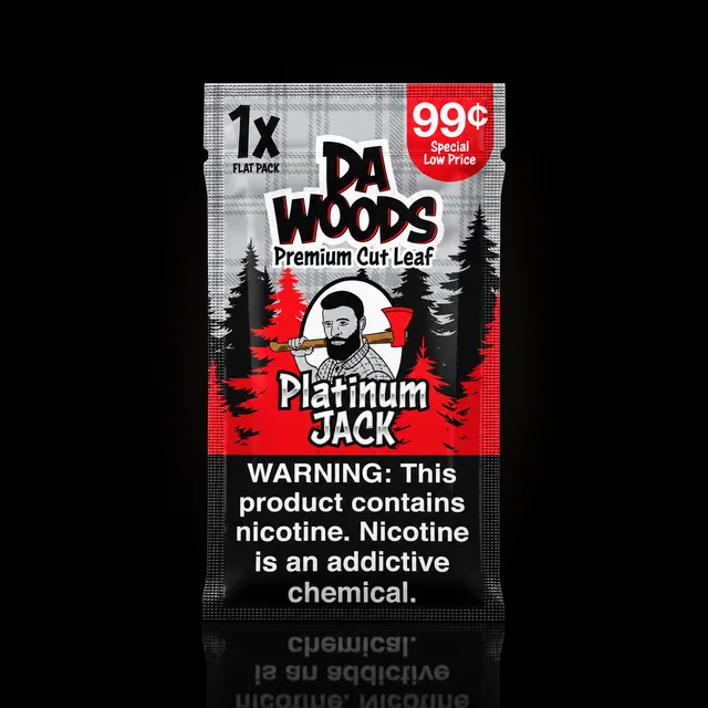 Da Woods Premium Cut Leaf Platinum Jack