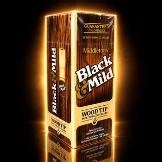 Black & Mild Wood Tip Cigars Original