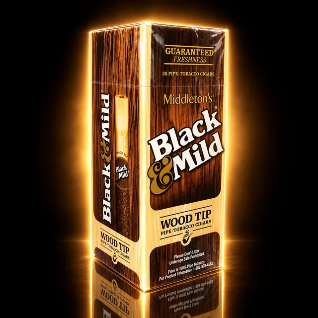 Black & Mild Wood Tip Cigars Original