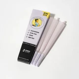 Blazy Susan King Size Purple Cones