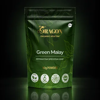 Dragon Organic Kratom Green Malay 50g