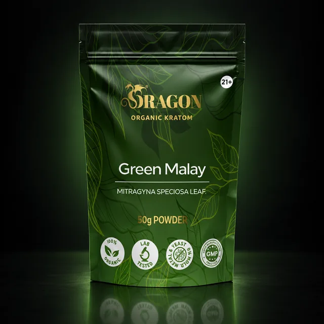 Dragon Organic Kratom Green Malay 50g