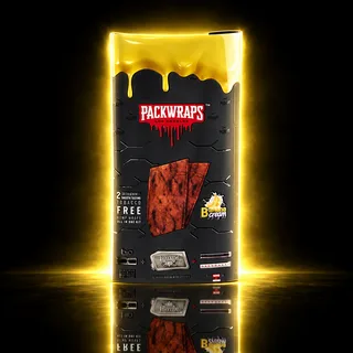 Packwoods Packwraps Banana Cream