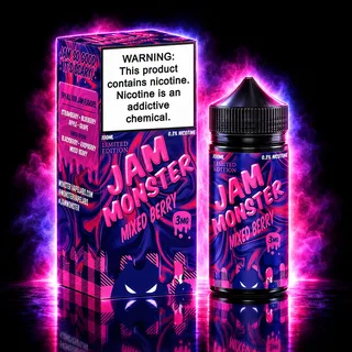 Jam Monster - 3mg / 100ml Mixed Berry