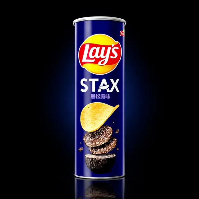 Lays Lay's Stax (Import) Black Truffle