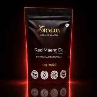 Dragon Organic Kratom Red Maeng Da 100g