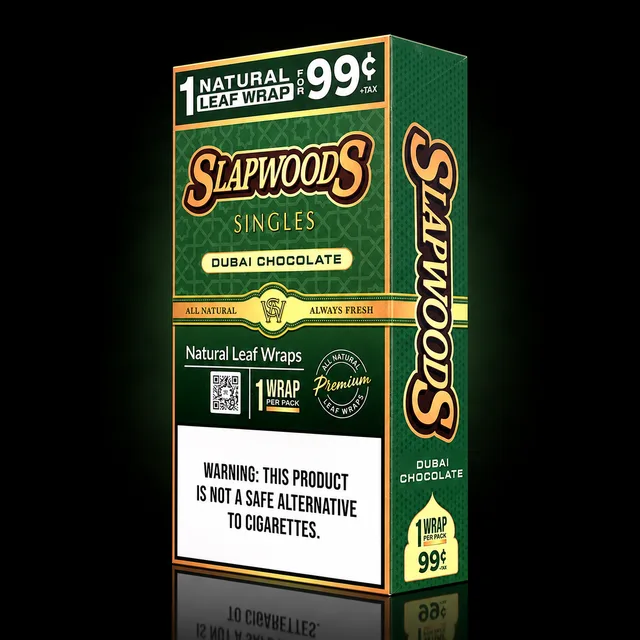Slapwoods Cigar Wraps Dubai Chocolate