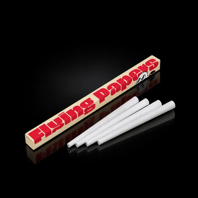 Flying Papers White Cones King Size