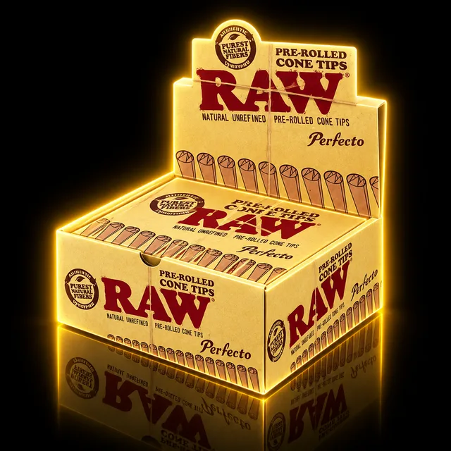RAW Perfecto Cone Tips Booklet 32ct