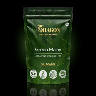 Dragon Organic Kratom Green Malay
