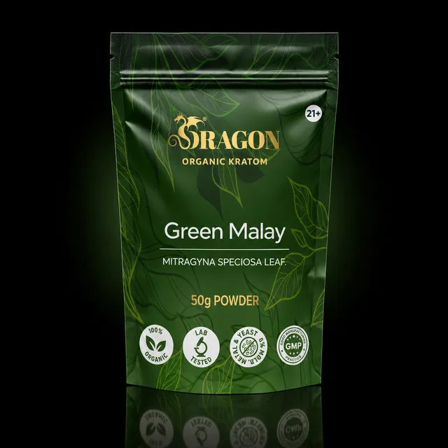 Dragon Organic Kratom Green Malay