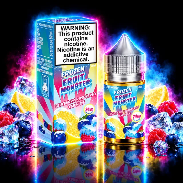 Fruit Monster Frozen Fruit Monster TFN Nic Salt E - Liquid Blueberry Raspberry Lemon 24mg
