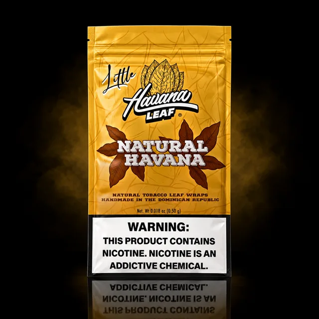 Little Havana Leaf Wraps Natural Havana