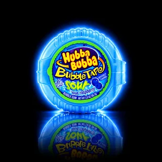 Hubba Bubba Sour Blue Raspberry Single 5 pc