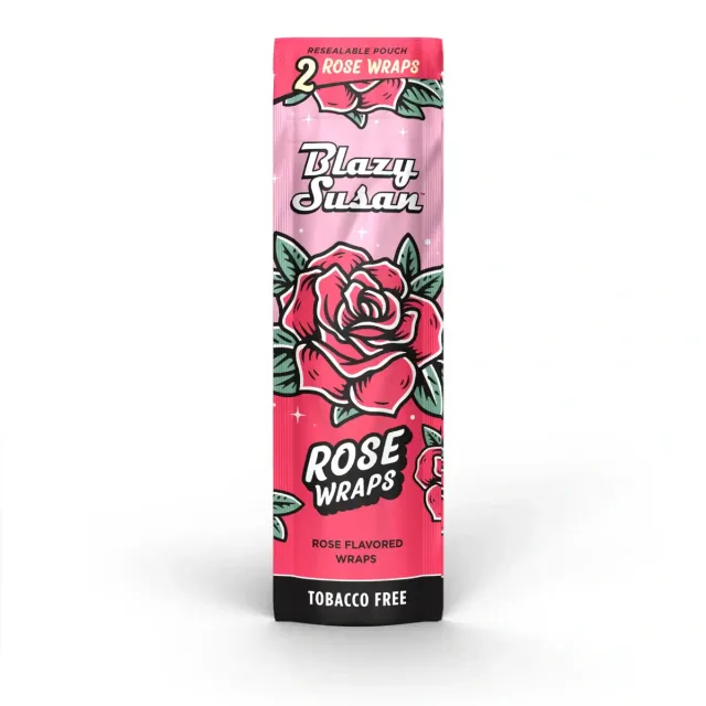 Blazy Susan Wraps Rose