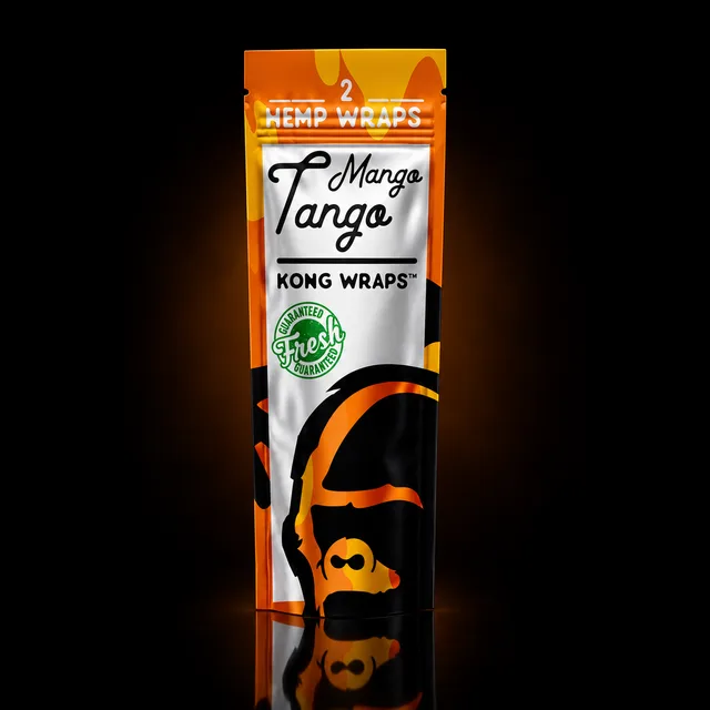 KONG Organic Hemp Wraps Mango Tango