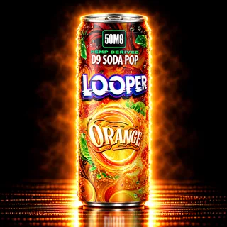 Looper D9 Soda Pop 50mg 12oz Orange