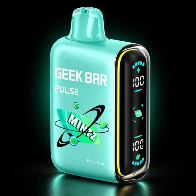 Geek Bar Pulse Disposable 15K Puffs Black Mintz