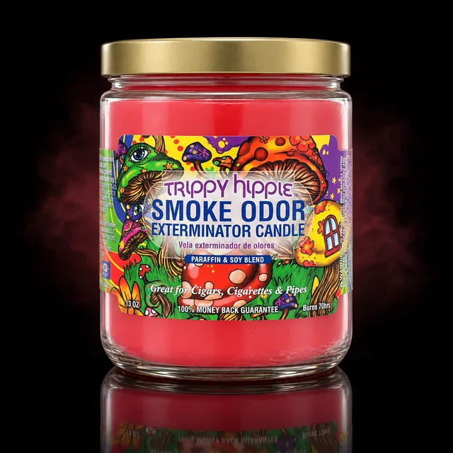 Smoke Odor Exterminator Candle Trippy Hippie