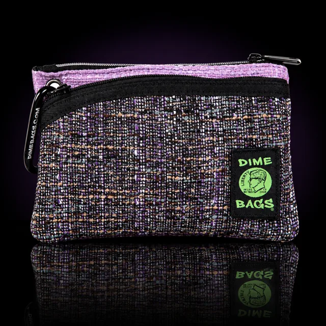 Dime Bags Zipline Pouch 8" Purple 8in