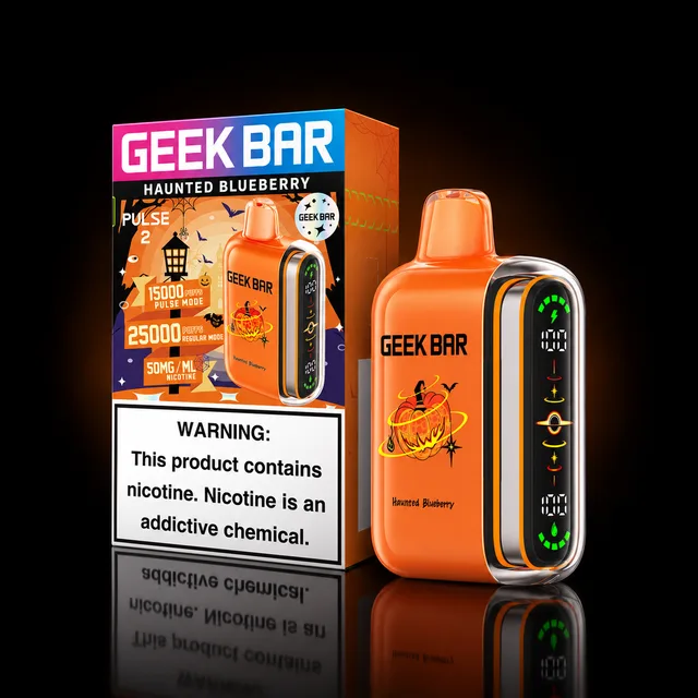 Geek Bar Pulse 2 Disposable 25K Puffs Haunted Blueberry