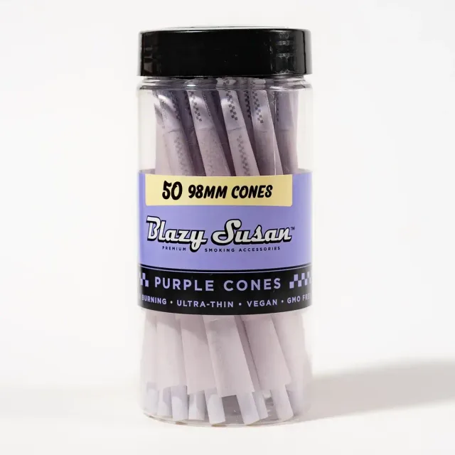 Blazy Susan Cones - Purple - Shortys Jar