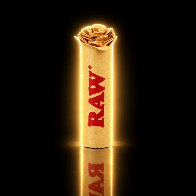 RAW Rose Pre-Rolled Tips