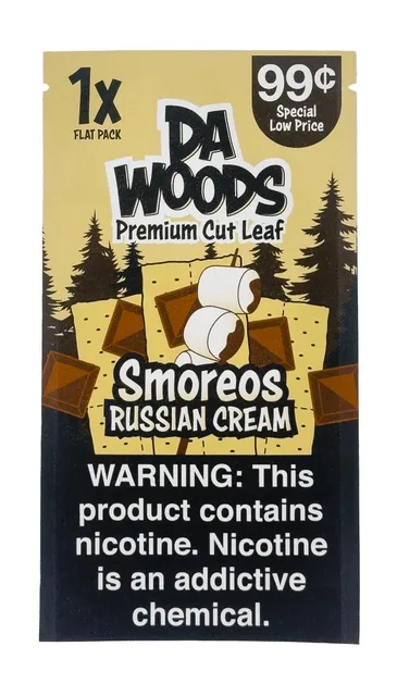 Da Woods Premium Cut Leaf Smoreos Russian Cream