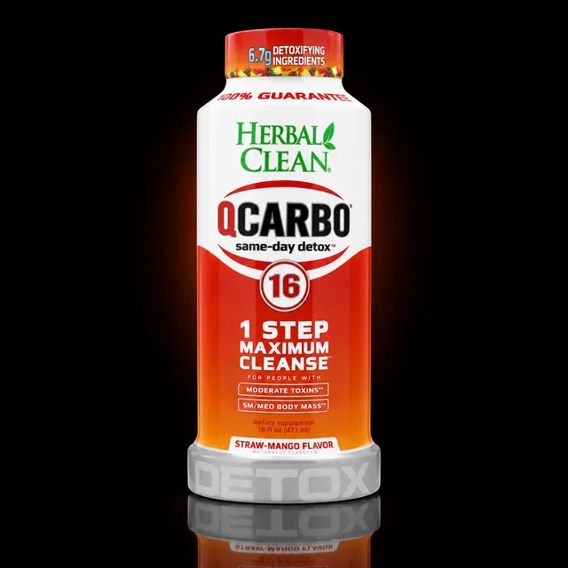 Herbal Clean QCarbo 16oz Strawmango