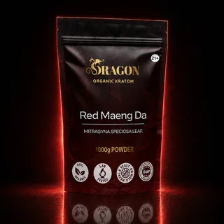 Dragon Organic Kratom Red Maeng Da 1000g