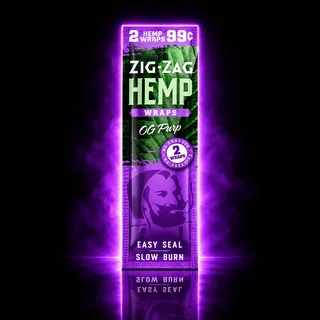 Zig-Zag Zig Zag Hemp Wraps OG Purp