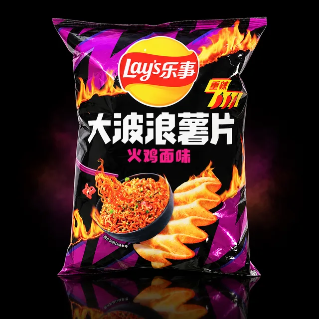 Lays Lay's Chips (China Import) Buldak Noodle