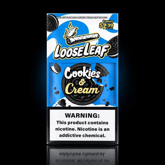 Loose Leaf Wraps Cookies & Cream