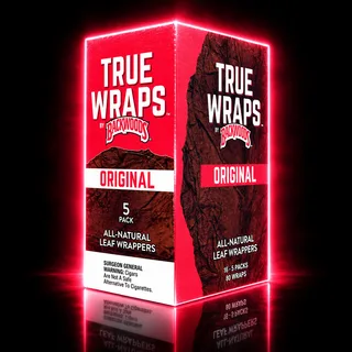 Backwoods True Wraps by Back woods Original