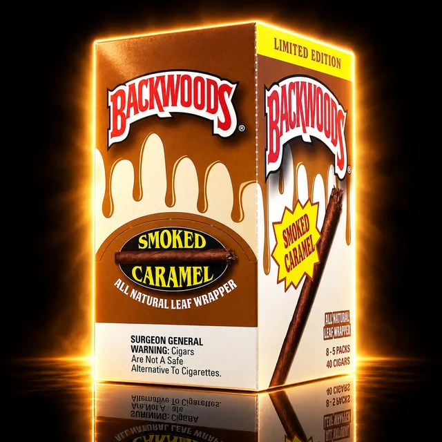 BackWoods 5 packs Smoked Caramel
