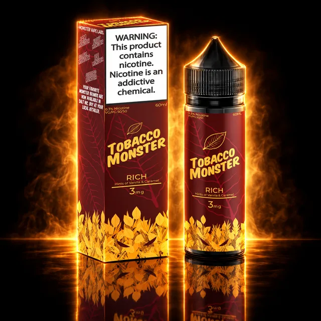 Jam Monster - 3mg / 100ml Rich Tobacco