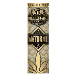 Billionaire Hemp Wrap Natural