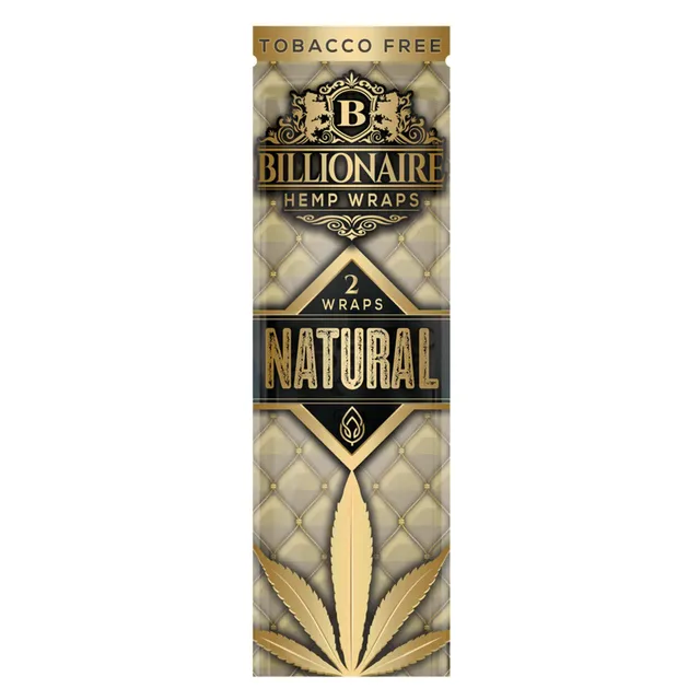 Billionaire Hemp Wrap Natural