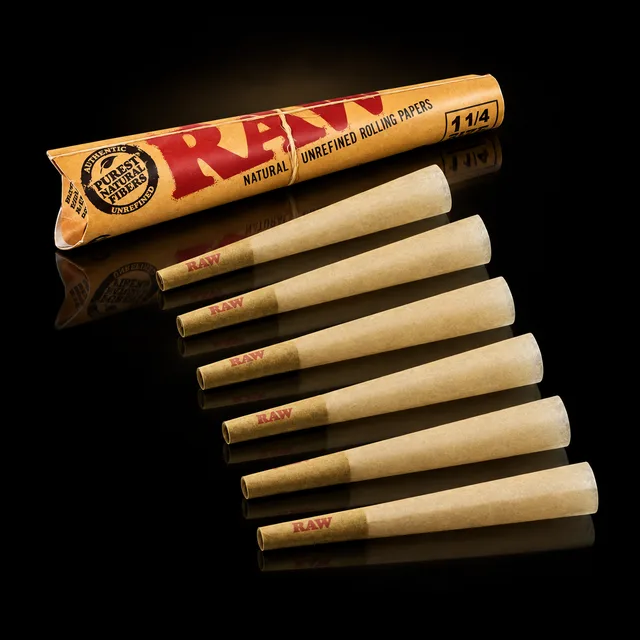 RAW Classic Cones 1¼ 6ct