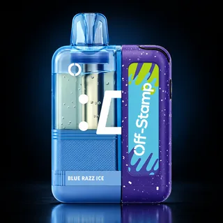 Off Stamp X Cube Crystal Kit 35K Puffs Blue Razz Ice