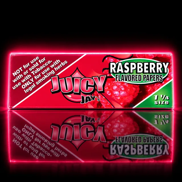 Juicy Jay's Juicy Jay Raspberry 1 1 / 4 papers