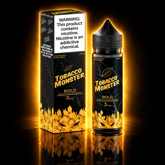 Jam Monster - 3mg / 100ml Bold Tobacco