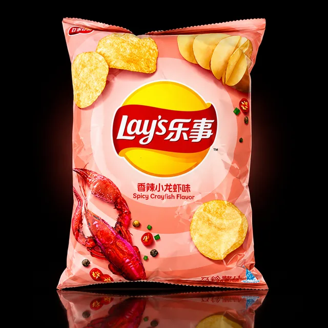 Lays Lay's Chips (China Import) Spicy Crayfish