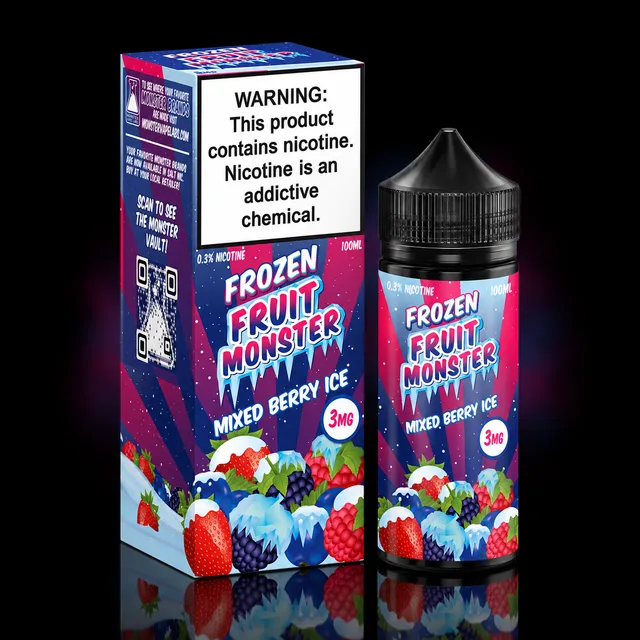 Fruit Monster TFN E-Liquid 3mg Mixed Berry Ice