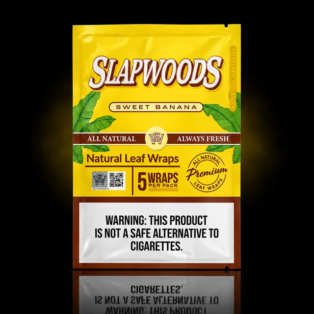 Slapwoods Cigar Wraps Sweet Banana