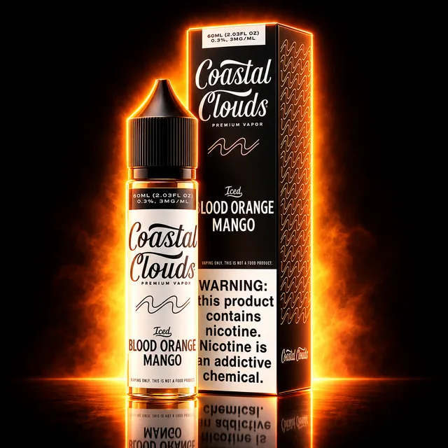 Coastal Clouds - 3mg / 60ml Blood Orange Mango